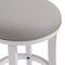 Alaterre Furniture Ellie Bar Height Stool, White, 2PK ANEL06PDCR2 - alternate 2